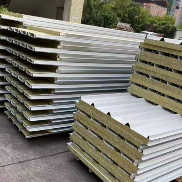 Rock Wool Sandwich Panel | Class A Fireproof Exterior Wall Insulation Board