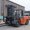 3 Ton Seated Internal Combustion Diesel Forklift Truck with Custom Attachments for Warehouse Cargo Handling