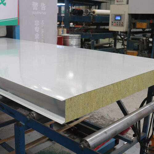 Rock Wool Sandwich Panel | Class A Fireproof Exterior Wall Insulation Board