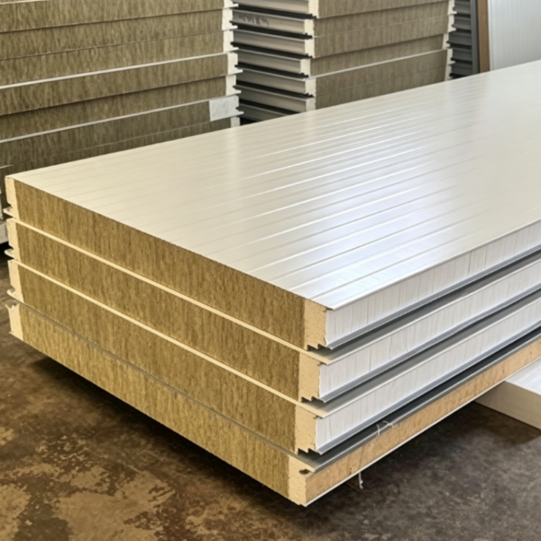 Rock Wool Sandwich Panel | Class A Fireproof Exterior Wall Insulation Board