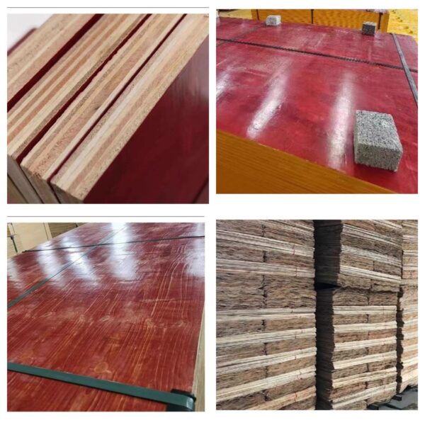 详情02 Red Plain Eucalyptus Plywood | High Flexural Strength Construction & Concrete Formwork Plywood